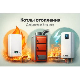 Котлы отопления для дома и бизнеса в Абакане